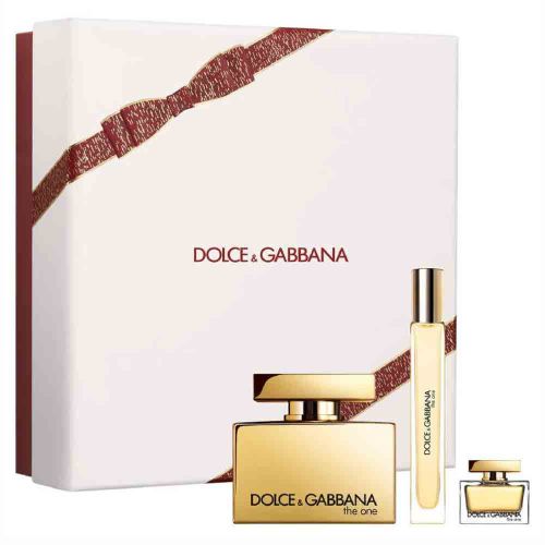 The One Gold EDP Intense 75Ml + EDP Intense 10Ml + EDP Intense 5Ml Gift Set For Women