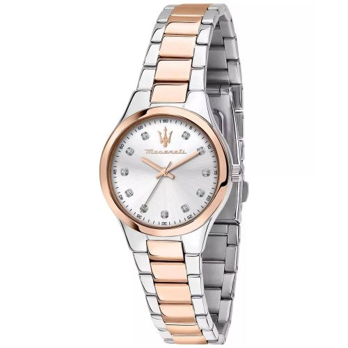 Maserati R8853151502 Women's Watch 30mm Silver Gold