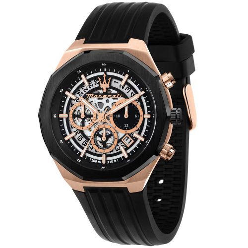 Maserati Stile R8871642003 Men's Watch 45mm Black