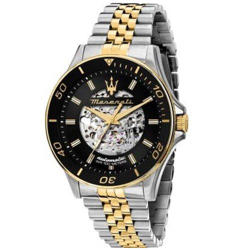 Maserati R8823140010 Men's Watch 44mm Silver Gold