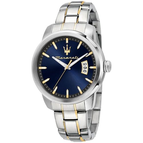 Maserati Attrazione R8853121011 Men's Watch 41mm Silver Gold