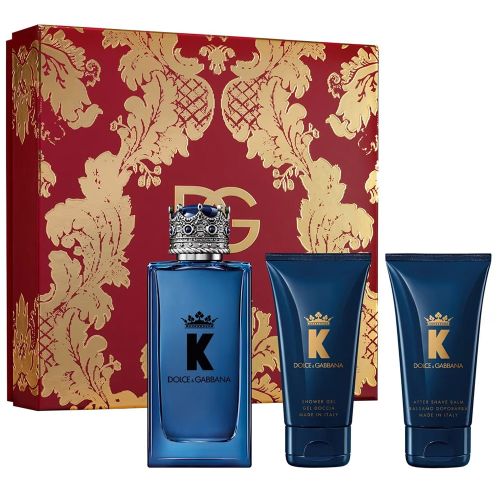 K EDP 100Ml + Shower Gel 50Ml + After Shave Balm 50Ml Gift Set For Men