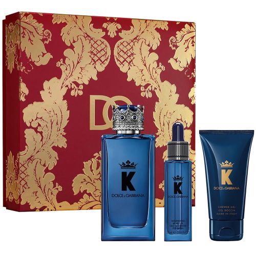 K EDP 100Ml + Beard Oil 25Ml + Shower Gel 50Ml Gift Set For Men
