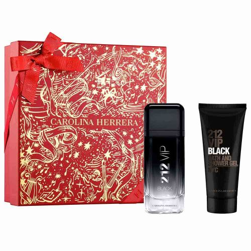 212 VIP Black EDP 100Ml + Shower Gel 100Ml Gift Set For Men