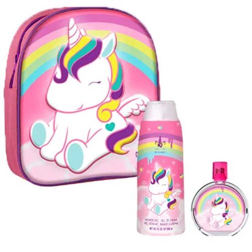 Eau My Unicorn Mochila EDT 50Ml + Shower Gel 300Ml + Bag Gift Set For Kids