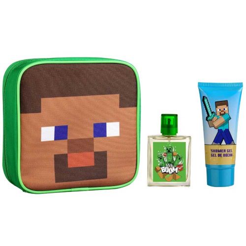 Minecraft Neceser EDT 50Ml + Shower Gel 100Ml Gift Set For Kids