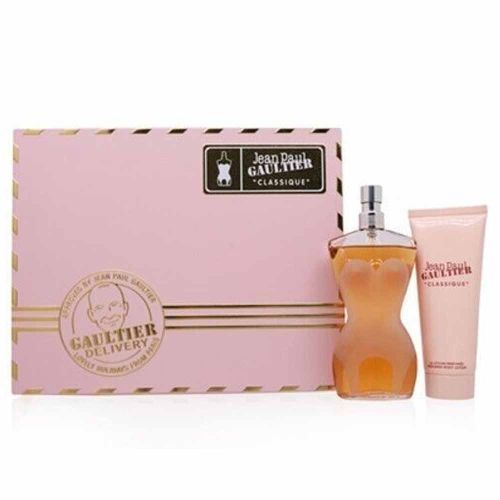 Classique EDT 100Ml + Body Lotion 75Ml Gift Set For Women