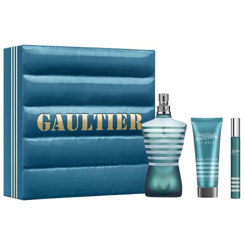 Le Male EDT 125ML + EDT 10ML + Shower Gel 100ML Gift Set For Men