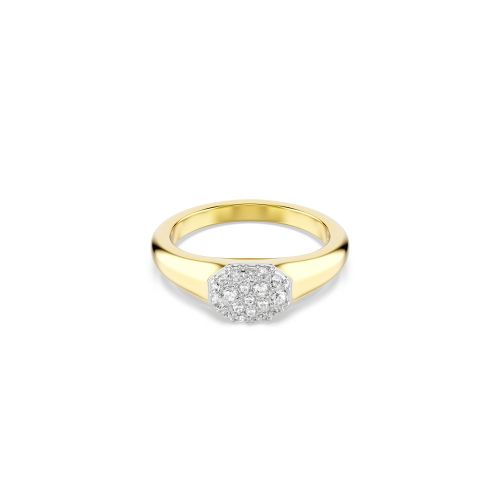 Dextera Ring, Mixed Cuts, White, Gold-Tone Plated 60